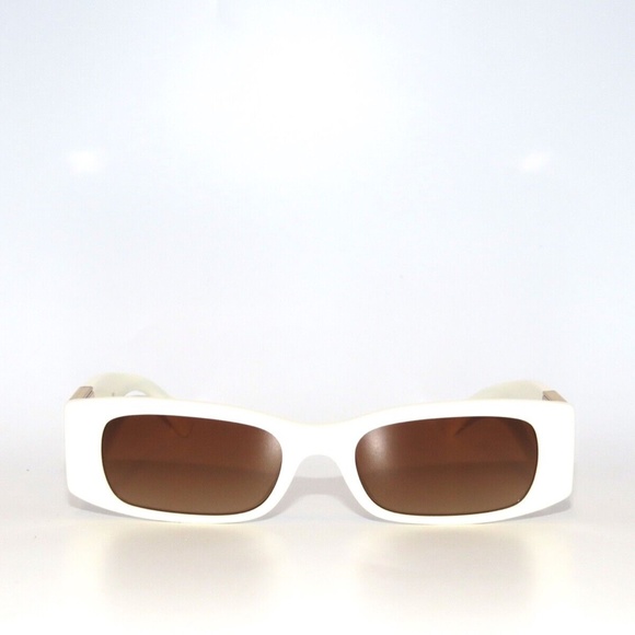 Valentino 4105 511813 Ivory Brown Gradient VA4105 Sunglasses - Picture 2 of 6